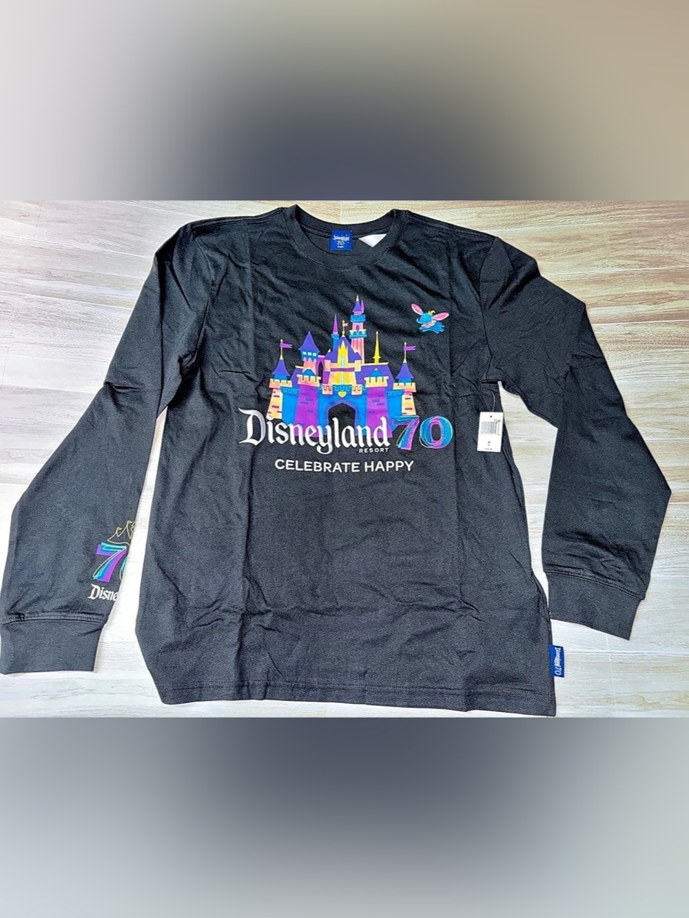 Disneyland Resort Disneyland 70 Celebrate Happy Long Sleeve Tee Long Sleeve